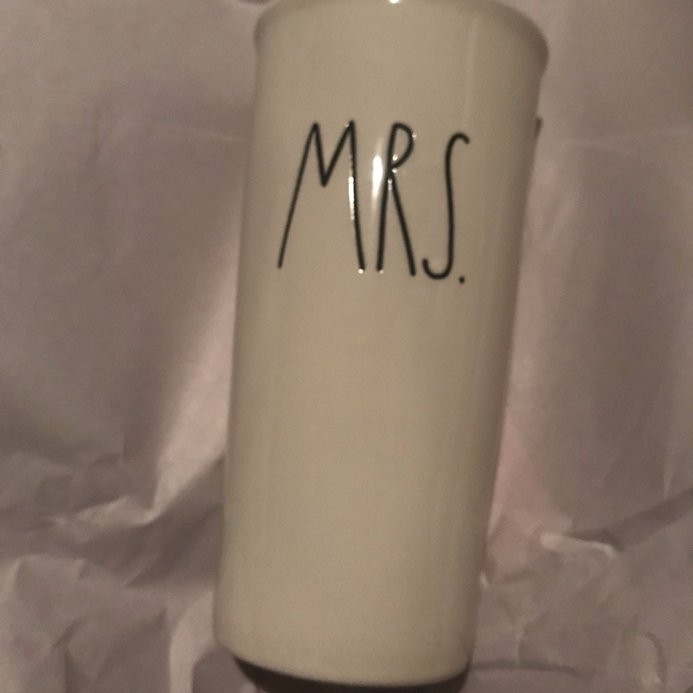 Rae Dunn mrs tumbler